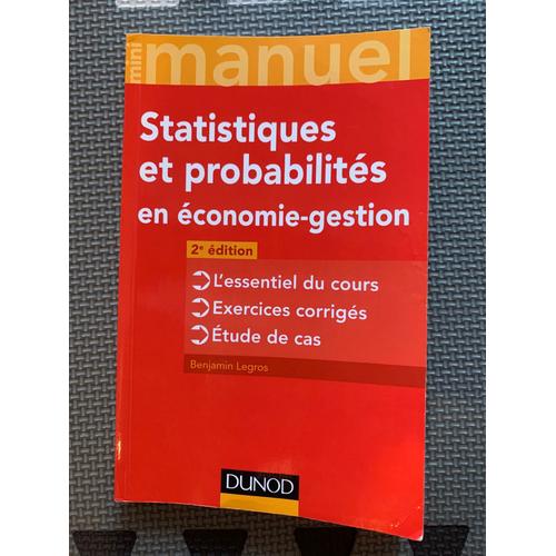 Livre Statistiques Et Probabilits   