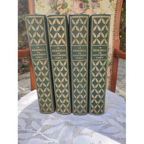 Livres Anciens Collection Le Mmorial De Saint Hlne Tome 1,2,3,4   