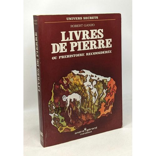Livres De Pierre Ou Prhistoire Reconsidre   de robert ganzo  Format Broch 