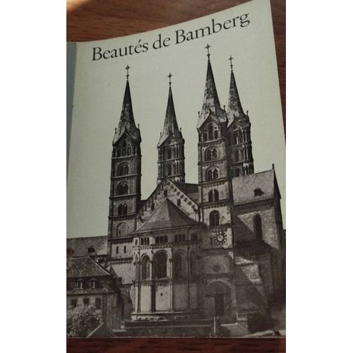Livret Beauts De Bamberg Allemagne Dr Georg Beck