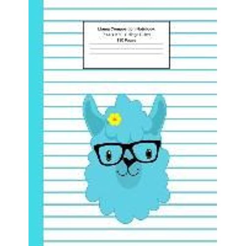 Llama Composition Notebook: College Ruled Lined Paper For Elementary Pupils, High School And University Students, Teachers Or Home   de Fox Books  Format Broch 