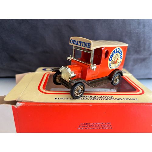 Lledo 1/43 - Days Gone - Fourgon Van Ovaltine + Figurines