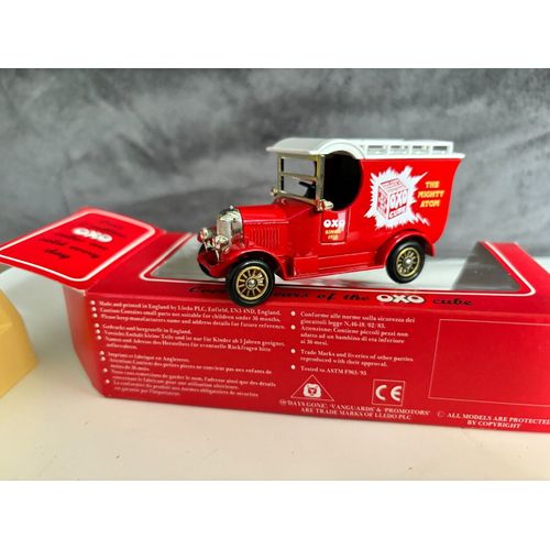 Lledo 1/43 - Fourgon Oxo Cube The Mighty Atom 1910