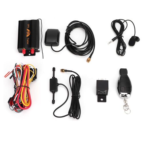 Localisateur GPS 12 V-24 V, alarme de cloture electronique, traceur, systeme de positionnement en temps reel avec telecommande