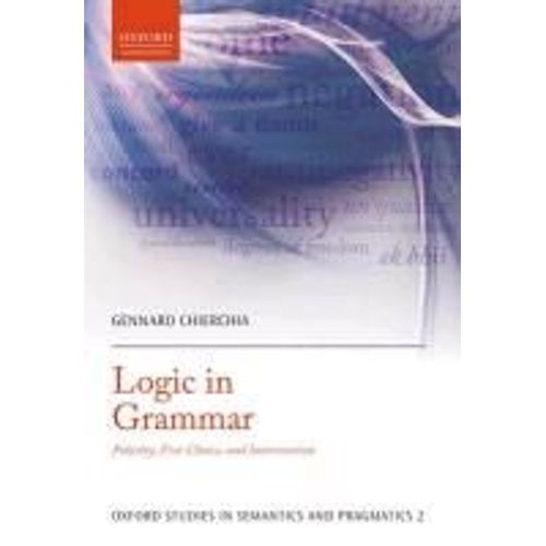Logic In Grammar    Format Reli 
