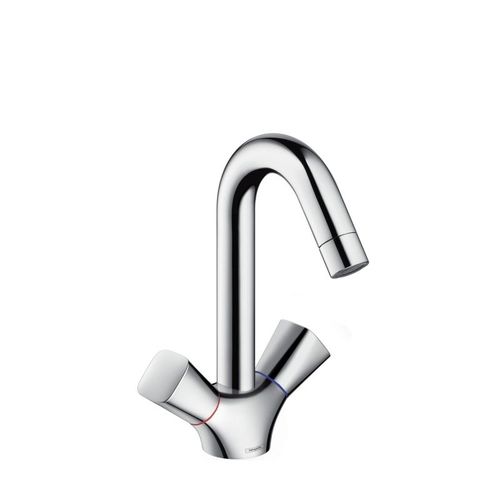 Logis Mlangeur Lavabo Sans Tirette Ni Vidage, Chrom (71221000)