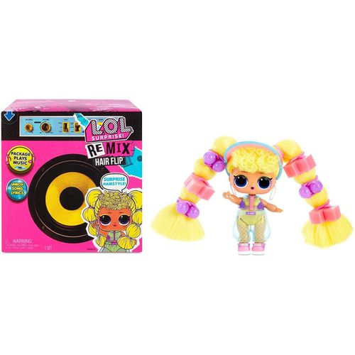 Lol Surprise Remix Hair Flip Dolls - 15 Surprises With Hair Reveal And Music