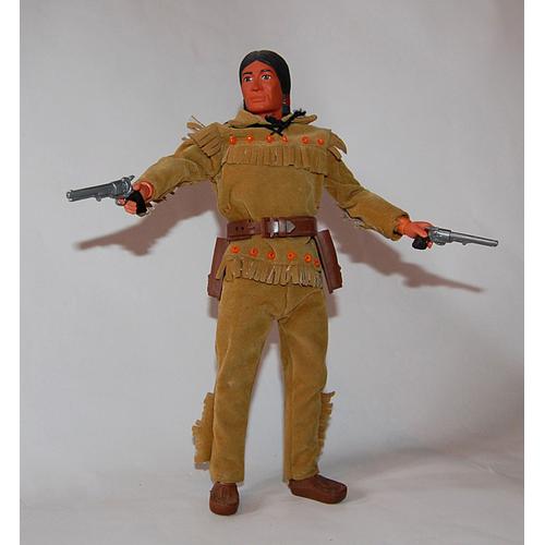 Lone Ranger Gabriel Marx Toys  Tonto L'indien Big Jim Mattel  70/80