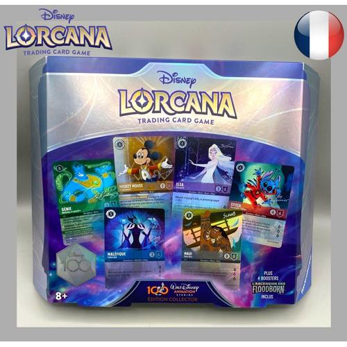 Lorcana Coffret En dition Collector Disney 100 Ans En Franais