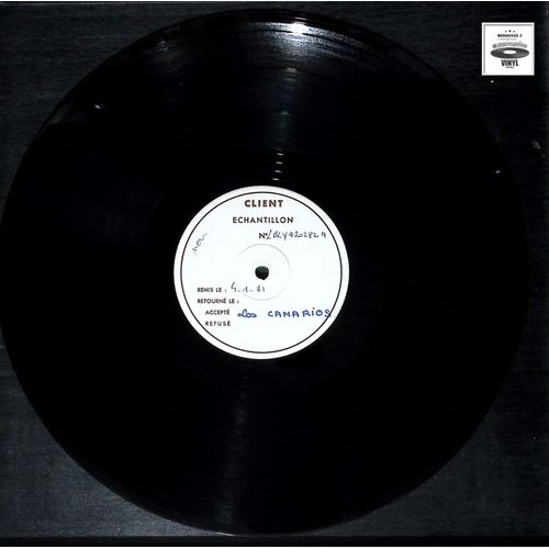 Los Canarios - Liberate - Test Pressing 04/01/1971 - Barclay 920282 - 