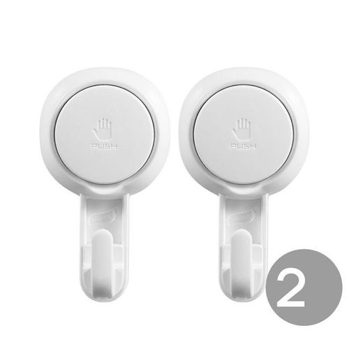 Lot De 4 Crochet Ventouse Mural Puissante 5kg, Crochet Ventouse Salle - Accessoire Salle De Bain