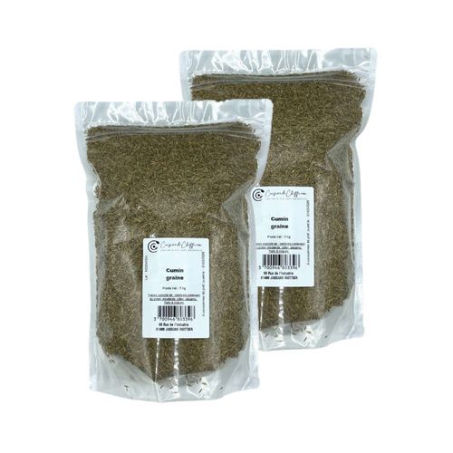 Lot 2x Cumin Entier - Sachet 1kg