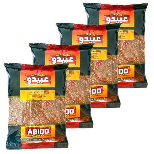 Lot 4x Mlange D'pices Et De Thym - Zaatar Jordanien - Sachet 500g