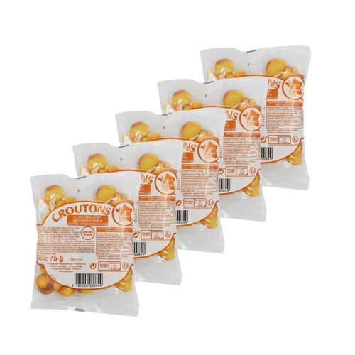 Lot 5x Crotons Got Fromage - Sachet 75g
