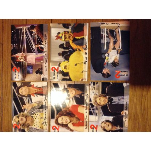 Lot 6 Cartes Postales Nulle Part Ailleurs De Caunes Garcia 
