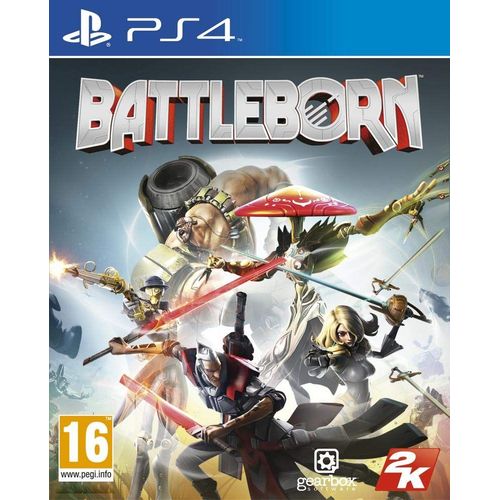 Lot - Battleborn - Battle Born - Sur Ps4 - Playstation 4 + 1 Jeu Pc Neuf (Voir Photos)