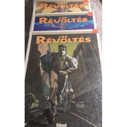 Lot Bd Dufaux Les Rvolts Eo T1 1998 T2 1999 T3 2000 9782723423717 978273426282 9782723428842