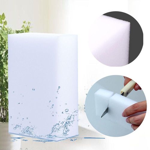 Lot D'ponges Magiques Blanches En Mlamine, Dimensions 100x60x20mm, Pour La Vaisselle, La Cuisine, Le Bureau, Les Livres, 20 Pices