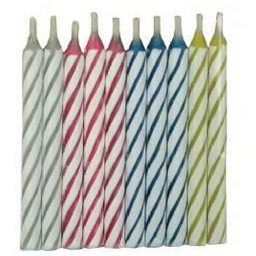 Lot De 10 Bougies Magiques