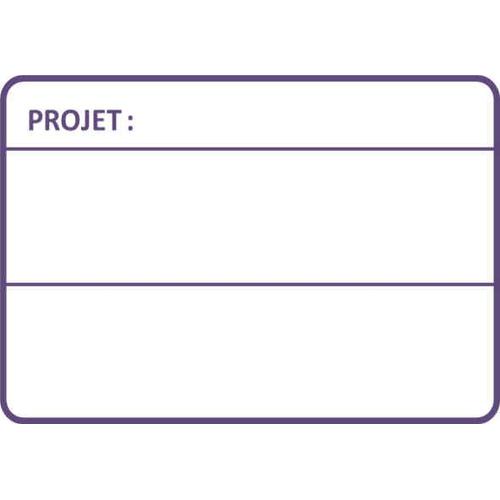 Lot De 10 Magnets 'projet' Vierge 10x7cm Magntiques Effaables  Sec - Cartes Magntiques Projet