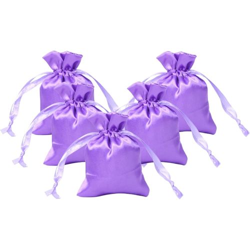 Lot De 10 Sacs Cadeaux En Soie Douce Avec Cordon De Serrage Pour Tarot, Rune, Bijoux, Fte De Nol Et Loisirs Cratifs, 8 X 11 Cm (Violet Clair)