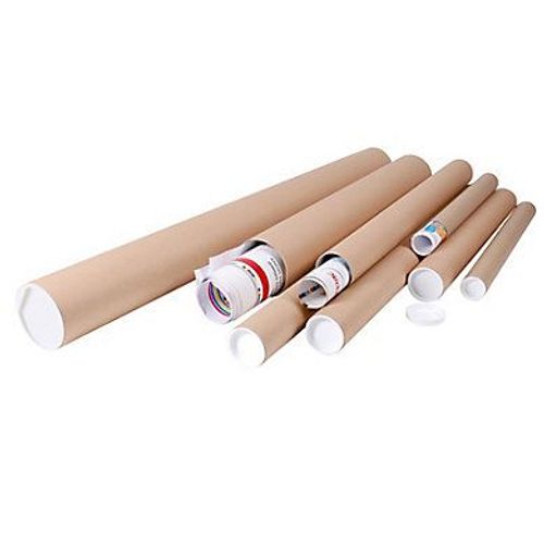Lot De 10 Tubes Carton Brun Pour Affiche Poster 6 Cm X 85 Cm