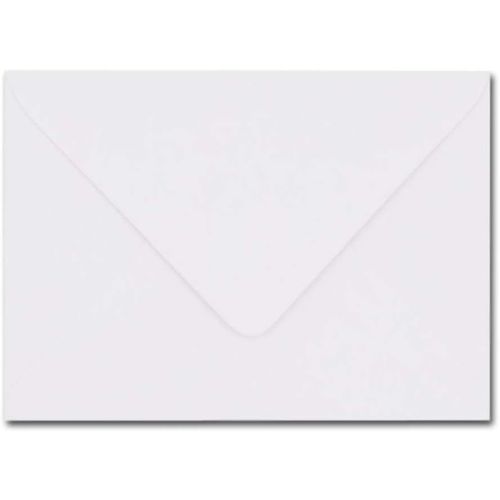Lot De 100 Enveloppes Blanches Pour Cartes De V?Ux Format C6 100 G/M 114 X 162 Mm