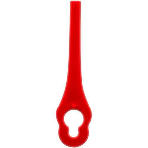 Lot De 100 Lames Compatible Pour Florabest Coupe Bordure Lidl Frta 20 A1,Fat 18b2, Fat 18b3,Lames En Plastique Pour Coupe Bordure