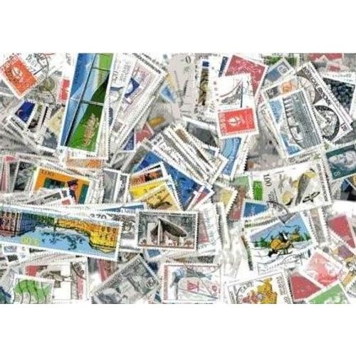 Lot De 100 Timbres De France Oblitrs