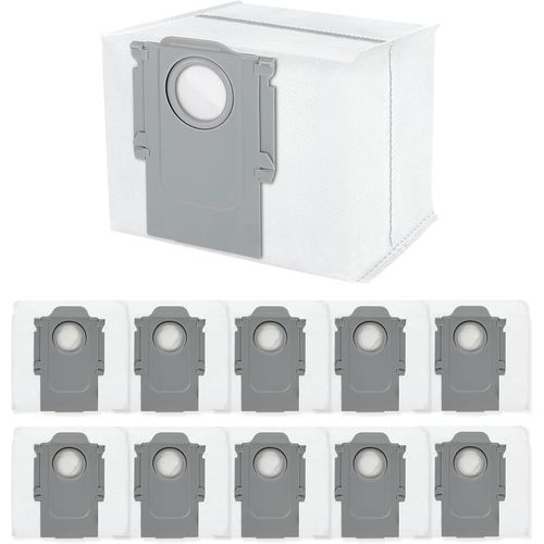 Lot De 12 Sacs  Poussire De Rechange, Compatibles Avec Aspirateurs Robots Roborock Q5+/Q5 Pro+/Q7+/Q7 Max/Q7 Max+/Q8 Max+/S8 Pro Ultra/Q5 Max+, Grande Capacit[SSE7114707]
