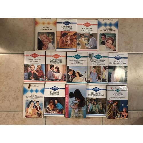 Lot De 14 Anciens Harlequins Diverses