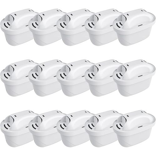 Lot De 15 Filtres  Eau De Rechange Pour Brita Maxtra, Maxtra +, Maxtra, Mavea, Anna, Duomax, Filtre  Charbon Actif, Rduction Du Chlore Et Du Calcaire, Certifi Tv Sd, Nsf