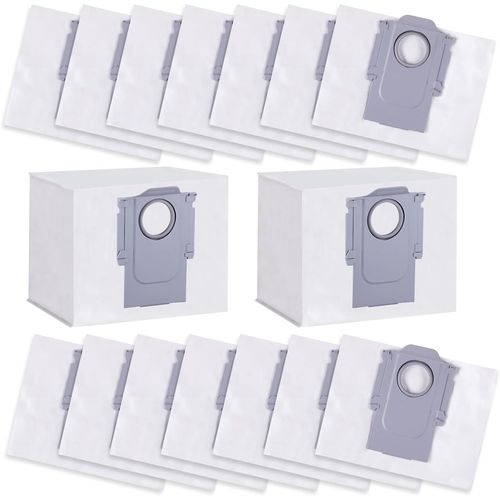 Lot De 16 Sacs D'Aspirateur Pour Roborock S8+/ S8 Pro Ultra/ S7 Maxv Ultra/ S7 Pro Ultra/ Q7+/ Q7 Max+/ Q8 Max+/ Q5 Pro+, Kit D'Accessoires De Rechange Pour Aspirateur, Kit D'Acces[SSE7112531]
