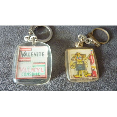 Lot De 2 Anciens Porte Cls Publicitaire  Image Visiomatic = Picardy Et Valentine ( Valenite -  Valnyl ):