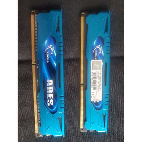 Lot de 2 Barrettes mmoires 8GAB DDR3 ARES G-Skill