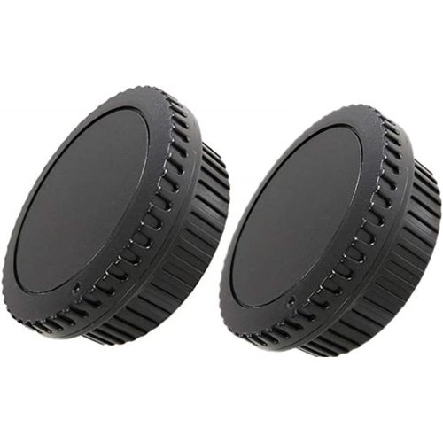 Lot de 2 bouchons arrire pour Canon EF/EF-S T7/T6/T5/T7i/T6i (750D)/T5i(700D)/T4i/T3i/SL3i/SL2 (200D)/SL1/760D,70D,77D,80D,90D,90D,90D,90D,40D.50D (2 ensembles)