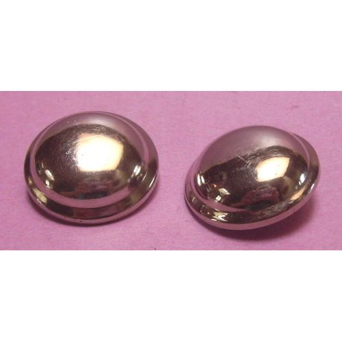 Lot De 2 : Bouton  Queue Faon Inox - Rsine - Diamtre 32 Mm