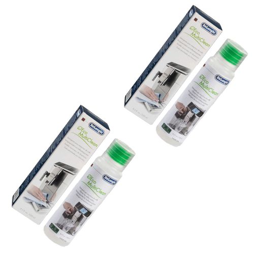 Lot de 2 eco multiclean nettoyant DLSC550 Cafetire Expresso (5513281861 SER3013 CONSTRUCTA BIFINETT BRAUN SIMAC PRIVILEG DELONGHI KENWOOD ARIETE ROSIERES SILVERCREST ROWENTA DE'LONGHI)