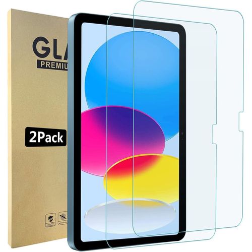 Lot De 2 Films Protecteurs D'cran Pour Ipad 10{^>E<^} Gnration 2022 A2696/A2757/A2777 10,9