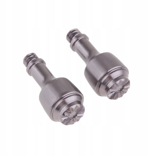 Lot De 2 Joysticks De Commande  Distance Pour Drone, En Alliage, Avec Bascule Pour Le Pouce, Accessoire Argent