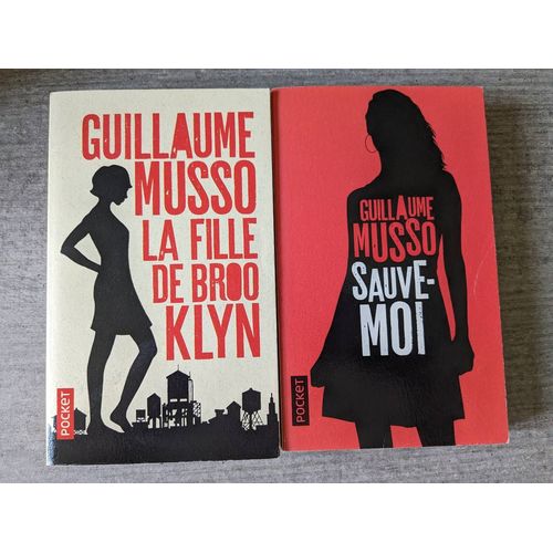 Lot De 2 Livres De Guillaume Musso - La Fille De Brooklyn - Sauve-Moi
