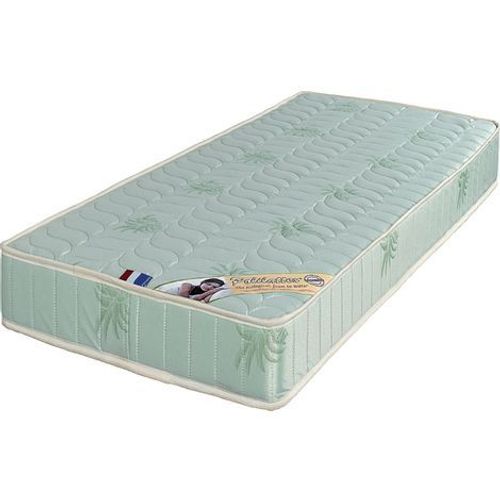 Lot De 2 Matelas 70x190 - 19 Cm Mousse Poli Lattex Indformable Soutien Ferme + 2 Protges Matelas + 2 Oreillers Mmoire Offerts