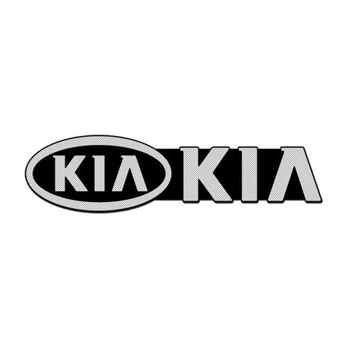 Lot De 2 Metal Horn Label Voiture Poigne Autocollant Voiture Audio Modification Dcoration Intrieur Pour Kia