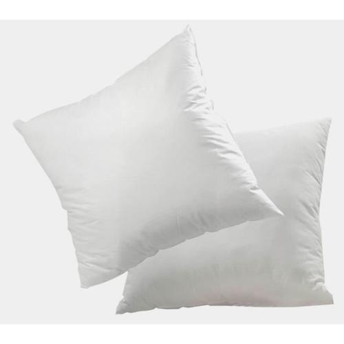 Lot De 2 Oreillers Moelleux Coton Percale - 65 X 65 - 600grs - Mortreux