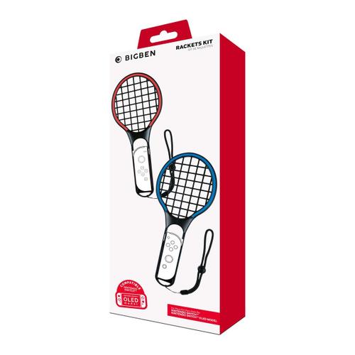 Lot De 2 Raquettes De Tennis Pour Joy-Con, Compatible Switch Sport