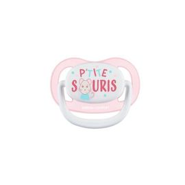 Lot De 2 Sucettes Physiologiques Air Confort 6 18 Mois P Tite Souris Bleu Et Rose Bebe Confort Rakuten