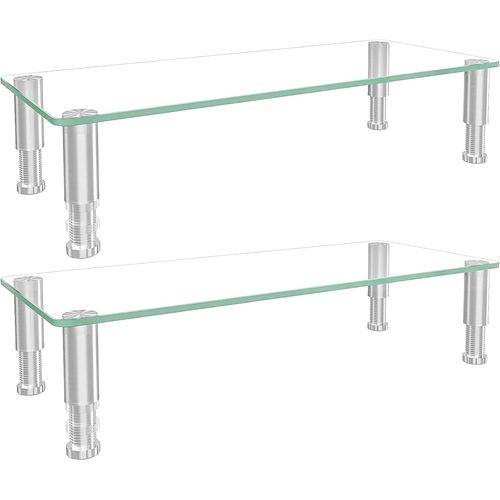 Lot de 2 Supports de Bureau pour cran Plat LCD LED,Ordinateur Portable/Notebook/Xbox One