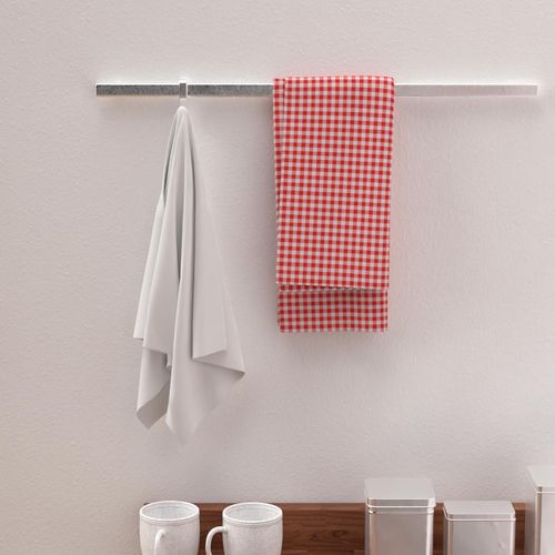 Lot De 2 Torchons En Coton 50x70 Cm Vichy, Par Soleil D'ocre