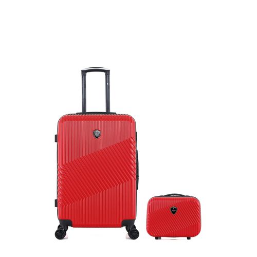 Lot De 2 - Valise Weekend Et Vanity Peter