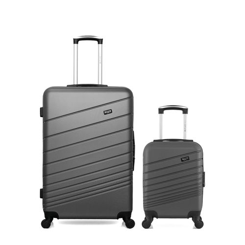 Lot De 2 - Valises Grand Format Et Cabine Xxs Tigre